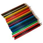 Faber Castell Triangular Grip Colour Pencil Pack of 24 (Design/colour may vary)