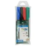 Faber Castell Multi Marker German Ink Pens Fine 4 pcs - Design/colour may vary