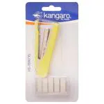 Kangaro HS-10H/Y2 Yellow Stapler With No.10 Staples