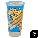 Meiji Yan Yan Creamy Vanilla Dip Biscuit Snack 50 g