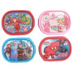 Ski Assorted Plastic Small Picnic Tiffin Lunch Box 600 ml - Design/colour may vary