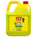 Tez Pure and Natural PT3 Kachchi Ghani Mustard Oil 5 L