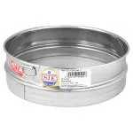 SJE Round Stainless Steel Atta Chalni 15.5 cm (No.7)