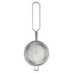 Om Prabhat Round Stainless Steel Tea Strainer (No. 2)