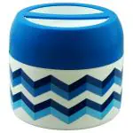 Asian Mini Meal Assorted Round Insulated 2 Container Lunch Box 350 ml