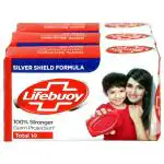 Lifebuoy Total 10 Soap with Activ Naturol Shield 100 g (Pack of 3)