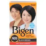 Bigen Powder Hair Color, Black Brown (N20) 6 g