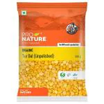 Pro Nature Organic Unpolished Tur / Arhar Dal 500 g