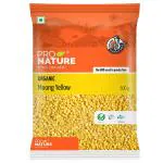 Pro Nature Organic Moong Yellow Dal 500 g
