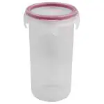 Princeware Click N Seal Transparent Round Tall Plastic Container 450 ml