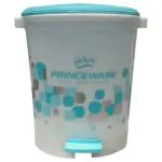 Princeware Assorted Tip Toe Printed Plastic Dustbin 1.35 L