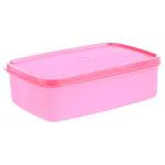 Signoraware Freezer Fresh Pink Rectangular Jumbo Plastic Container 1.2 L