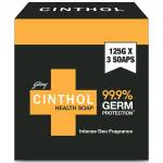 Cinthol Confidence+ Germ Protection Soap 125g (Pack of 3)
