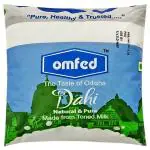Omfed Toned Milk Curd 500 g (Pouch)
