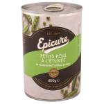 Epicure Petits Pois A L'etuvee 400 g