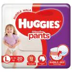 Huggies Wonder Large Diapers Pant 9-14 kg (Pack of 20)