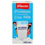 D'lecta Premium Toned Cow Milk 1 L (Tetra Pak)