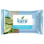 Kara Aloe Vera & Mint Oil Refreshing Facial Wipe 10 pcs