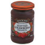Mackays Scottish Strawberry Preserve 340 g