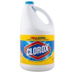Clorox Lemon Triple Action Liquid Bleach 4 L