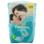 Pampers Baby Dry Diapers (L) 60 count (9 - 14 kg)