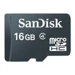 Sandisk 16 GB microSDHC Memory Card