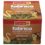 Camel Metallic Fabrica Acrylic Colours 10 ml (4 Shades)