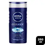 Nivea Men Cool Kick Body, Face & Hair Shower Gel 250 ml