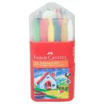 Faber Castell Erasable Plastic Crayons With 1 Eraser 25 pcs - Design / Colour may vary