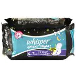 Whisper Maxi Fit Sanitary Napkin with wings (XL) 7 pads
