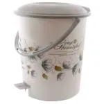 Joyo Printed Assorted Plastic Pedal Dustbin 10.5 L