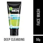 Garnier Men Oil Clear Deep Cleansing Clay D-Tox Icy Face Wash 50 g