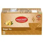 Wagh Bakri Ginger Tea Bags 50 g (Pack of 25)