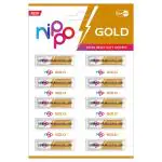Nippo Gold AAA UM 4DG Extra Heavy Duty Batteries (Pack of 10)