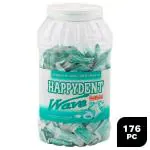 Happydent Wave Peppermint Chewing Gum 404.8 g (176 pcs)