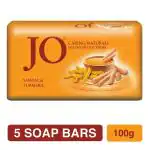 Jo Sandal & Turmeric Caring Naturals Soap 100 g (Pack of 5)