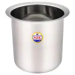 SJE Round Steel Gunj / Milk Pot 1 L