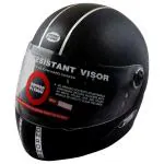 Studds Chrome Black Full Face Helmet (L) 580 mm