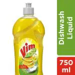 Vim Lemon Dishwash Liquid 750 ml
