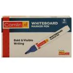 Camlin Blue White Board Marker Pen (Pack of 10)