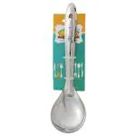 Ramson Silver Stainless Steel Serving Oval Spoon NO 3