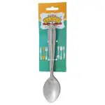 Ramson Silver Stainless Steel Waves Baby Spoon 6 pcs