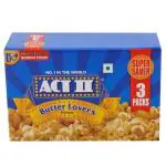 Act II Microwave Butter Lovers Popcorn 99 g (Pack of 3)