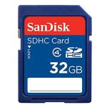 Sandisk 32 GB SDHC Memory Card