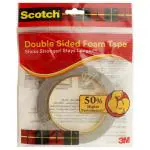 3M Scotch Double Sided Foam Tape (1.2 cm x 3 m)