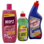 Reliance Cleaning Combo Pack (500+500+250) ml