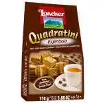 Loacker Quadratini Espresso Wafer Cookies 110 g