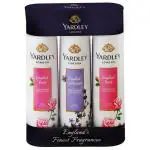 Yardley Womens Deodorant Combo Pack 150 ml (Buy 2 Get 1 Free)