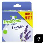 Freshomz Lavender Air Freshener Block 75 g (Buy 1 Get 1 Free)
