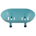 Saaj Cosmos Assorted Colour Plastic Soap Dish Big (Design/colour may vary)